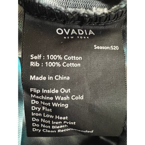 Ovadia New york 100% Cotton Planets Tie Dye Jersey Long Sleeves Size XL - Picture 8 of 9